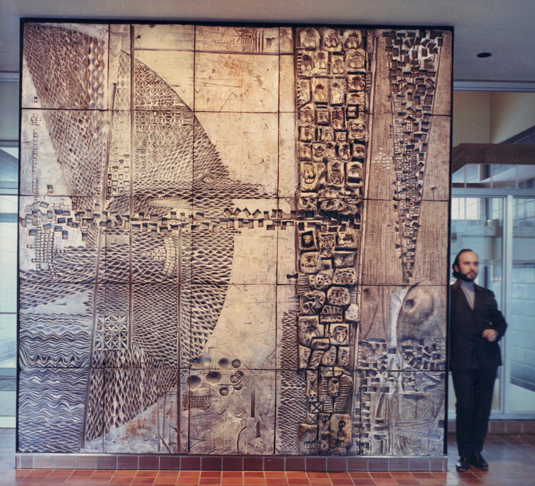 Jordi Bonet, sculpteur, muraliste, peintre, art public.
